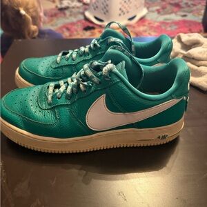 Air Force 1 Low NBA Neptune Green 2017 AF1 Leather